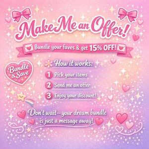 🎀✨ Make Me an Offer ✨🎀